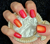 Electric Sunset Nail Wraps