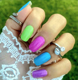 Electric Slide Glitz Nail Wraps