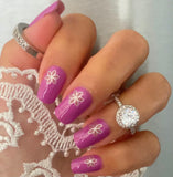 Peek-A-Bloom Nail Wraps