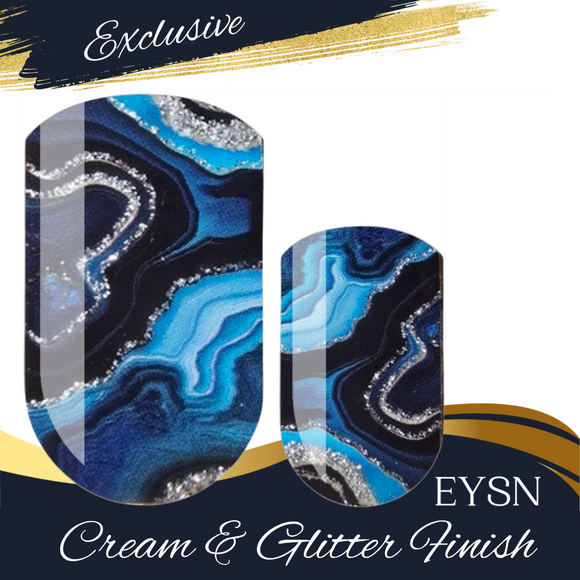 Electric Tide Nail Wraps