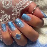 Blue Crush Nail Wraps