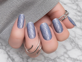 Denim Pop Plaid Nail Wraps