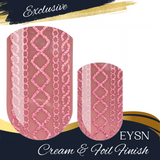 Blush Knit Nail Wraps