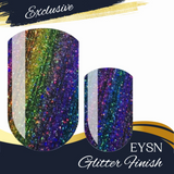 Rainbow Stardust Nail Wraps