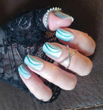 Surf Spark Nail Wraps