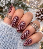 Sheer Knit Nail Wraps