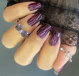 Midnight Tigress Nail Wraps