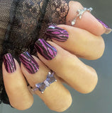 Midnight Tigress Nail Wraps