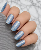 Denim Pop Plaid Nail Wraps