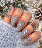 Sheer Knit Nail Wraps