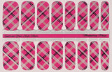 Manhattan Plaid Nail Wraps