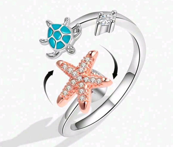 Ring - Turtley Fun (SilverTone)