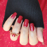 Ruby Slipper Nail Wraps