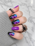Midnight Breeze Nail Wraps