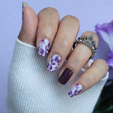 Plum Vines Nail Wraps