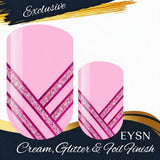 Delicate Crossing Nail Wraps