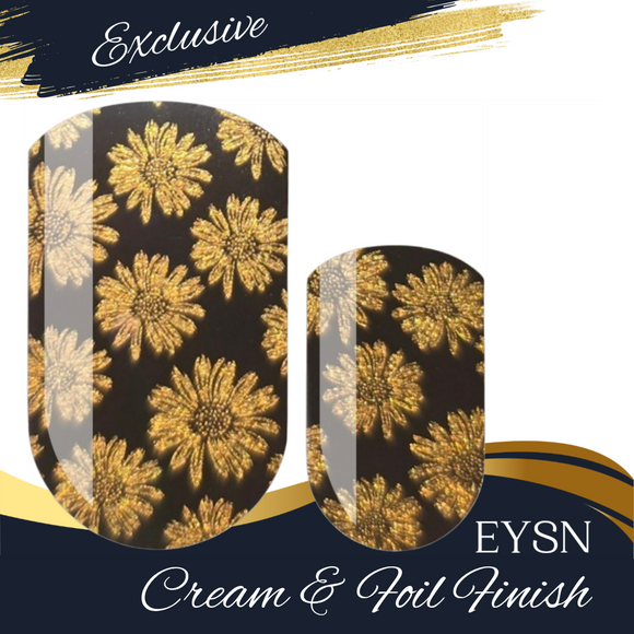 Golden Fields Nail Wraps