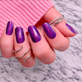Electric Orchid Obsession Nail Wraps