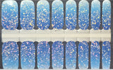 Blue Crush Nail Wraps