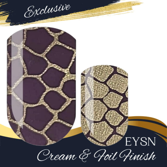 Golden Savannah Nail Wraps