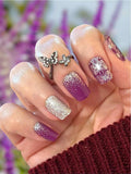 Glitter Fly Nail Wraps