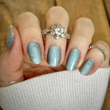 Minted Flurries Nail Wraps