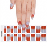 Ruby Ice Deluxe Semi-Cured Gel Nail Strips