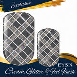 Illustrious Plaid Nail Wraps