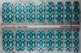 Caribbean Radiance Nail Wraps