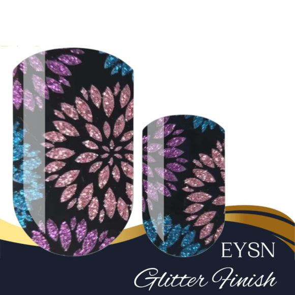 Blooms Go Boom Nail Wraps