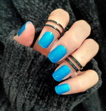 NEW Sapphire Silk Nail Wraps (NG324)