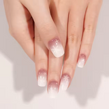 NEW Blushing Snowflakes Nail Wraps (NG667)