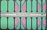 Mint To Be Fabulous Nail Wraps