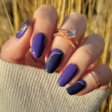 Twilight Waves Nail Wraps