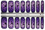 Amethyst Garden Nail Wraps
