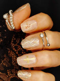 Graceful Pop Overlay Nail Wraps