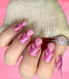 Delicate Crossing Nail Wraps