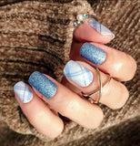 Peaceful Plaid Nail Wraps