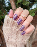 Violet Meadow Nail Wraps