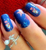 Liberty Gnome Nail Wraps