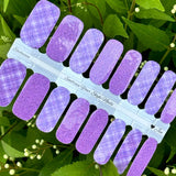 Hopeful Plaid Nail Wraps