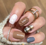 Oxford Plaid Nail Wraps