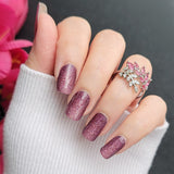 Frosted Jewels Nail Wraps