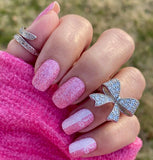 Pink Bow-Tique Nail Wraps