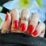 Scarlet Tigress Nail Wraps