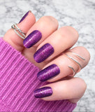 Electric Orchid Obsession Nail Wraps