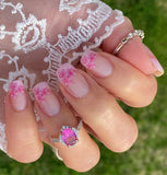 Delicate Charm French Nail Wraps