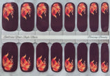 Blazing Beauty Nail Wraps