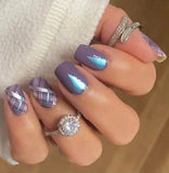 Timber Plaid Nail Wraps