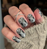 Oynx Radiance Nail Wraps